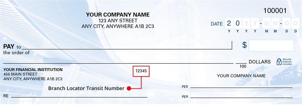 This is a 5 digit number fround to the right of the branch address and identifies the branch where your account is held. This number may be different from the branch number at the bottom of your cheque.