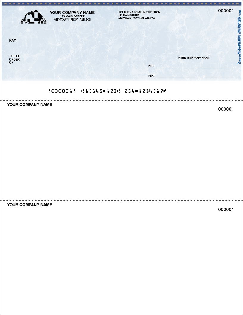 Multi-Purpose Cheque (SLF142)